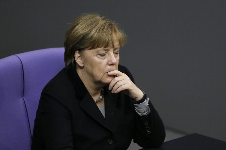 German Chancellor Angela Merkel has been announced as the recipient of an award based on her management of the refugee crisis. (AP Photo/Markus Schreiber)
