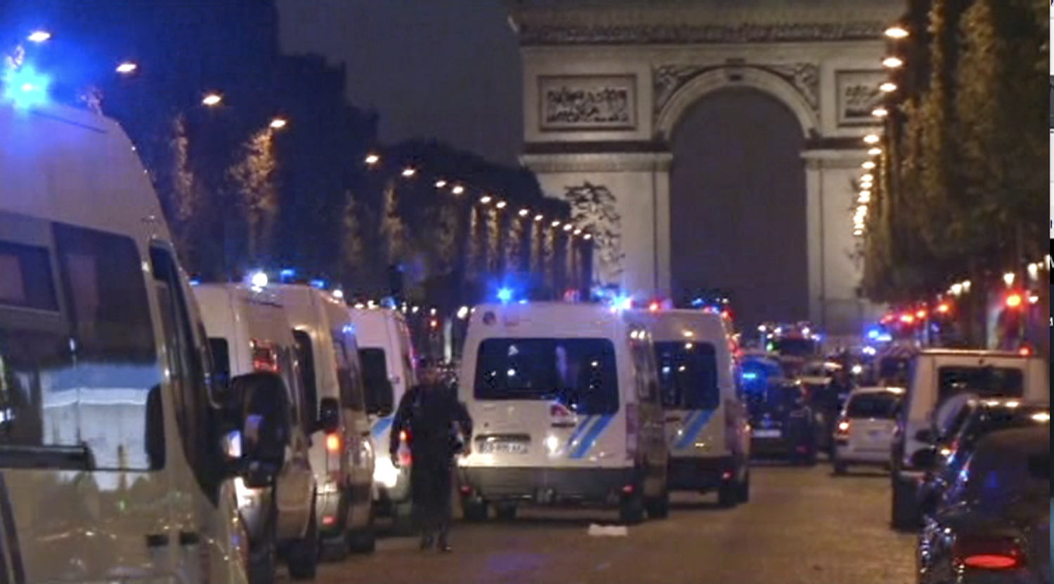 3 Paris officers shot, 1 fatally, in Champs-Elysees attack