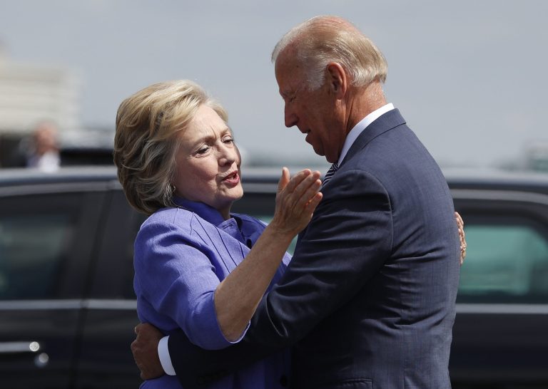 Vice President Joe Biden is at the top of the list for secretary of state if Hillary Clinton pulls out a win on Nov. 8. (AP Photo/Carolyn Kaster)