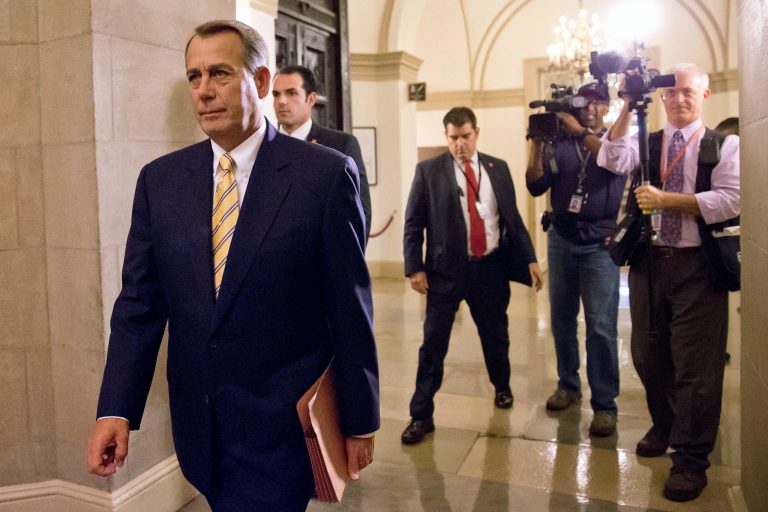 House Speaker John Boehner planned to ask fractious Republican lawmakers on Thursday to support a six-week extension of the government's ability to borrow money, even as Treasury Secretary Jacob Lew warned Congress of 