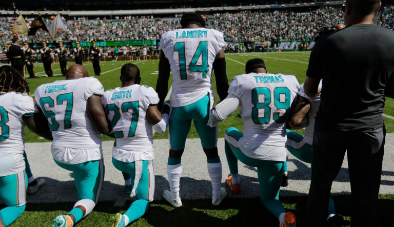 The first amendment says so. (AP Photo/Seth Wenig)