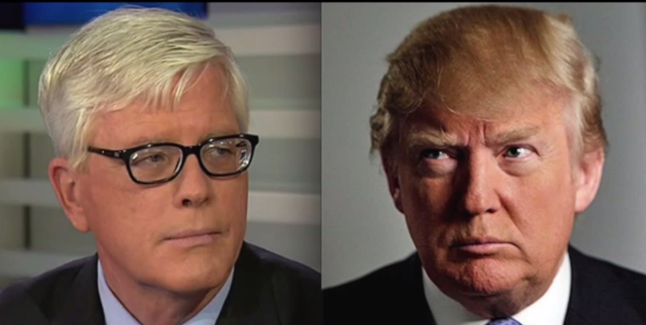 Media keep hammering Hugh Hewitt for his handling of Trump