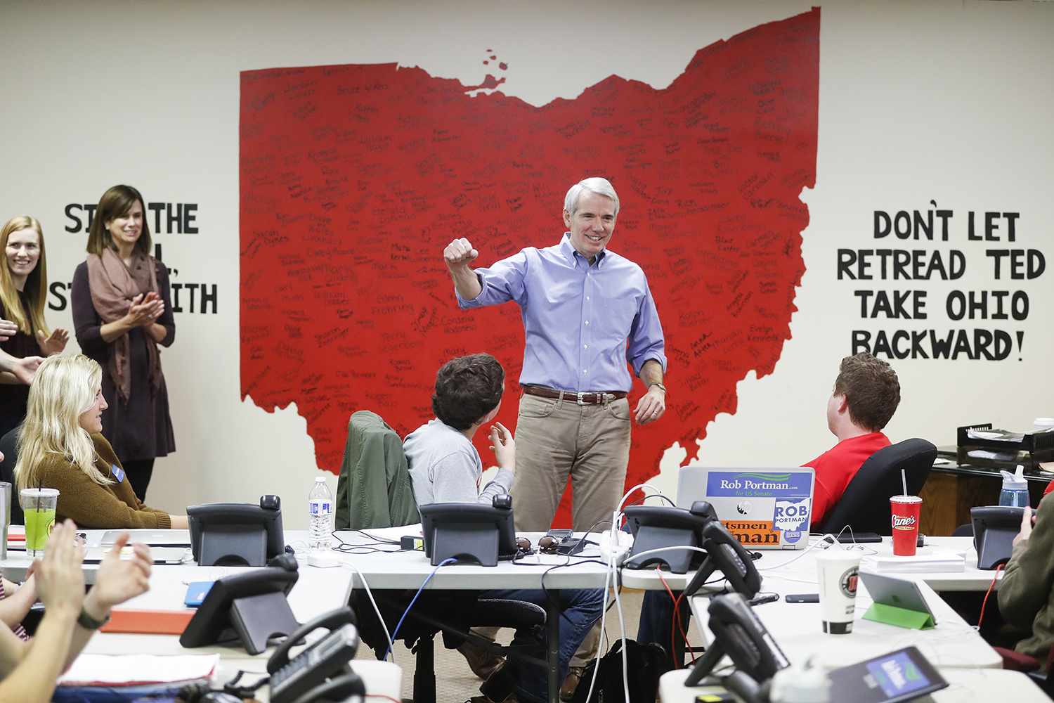 Portman tops Strickland, wins re-election to Senate