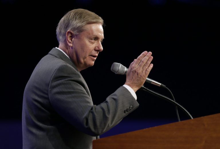 Ã¢â¬ÅAt the end of the day, I blame President Obama for the mess in Iraq and Syria, not President Bush,Ã¢â¬ï¿½ Graham said. (AP)