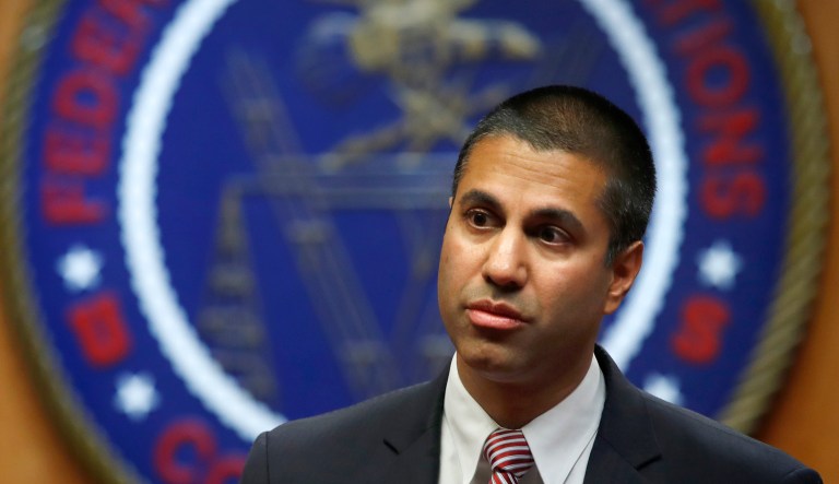 In November, the Federal Communications Commission voted to ease media ownership rules after a monthslong effort led by Chairman Ajit Pai. That same year, Sinclair Broadcast Group announced it would buy Tribune Media. (AP Photo/Jacquelyn Martin, File)