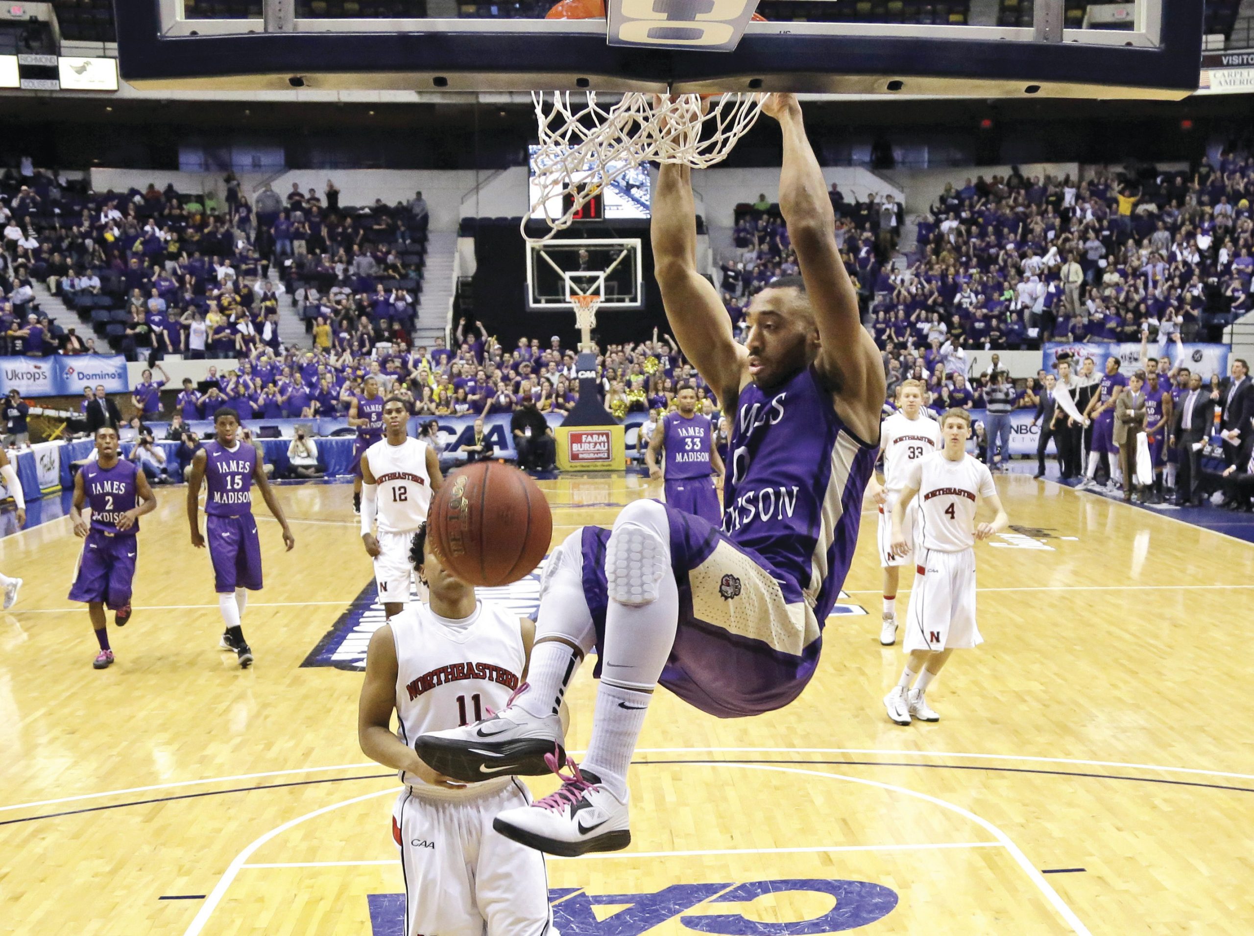 James Madison beats Northeastern to claim NCAA berth