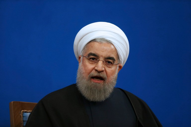 In response to Rouhani's comments that the U.S. would 