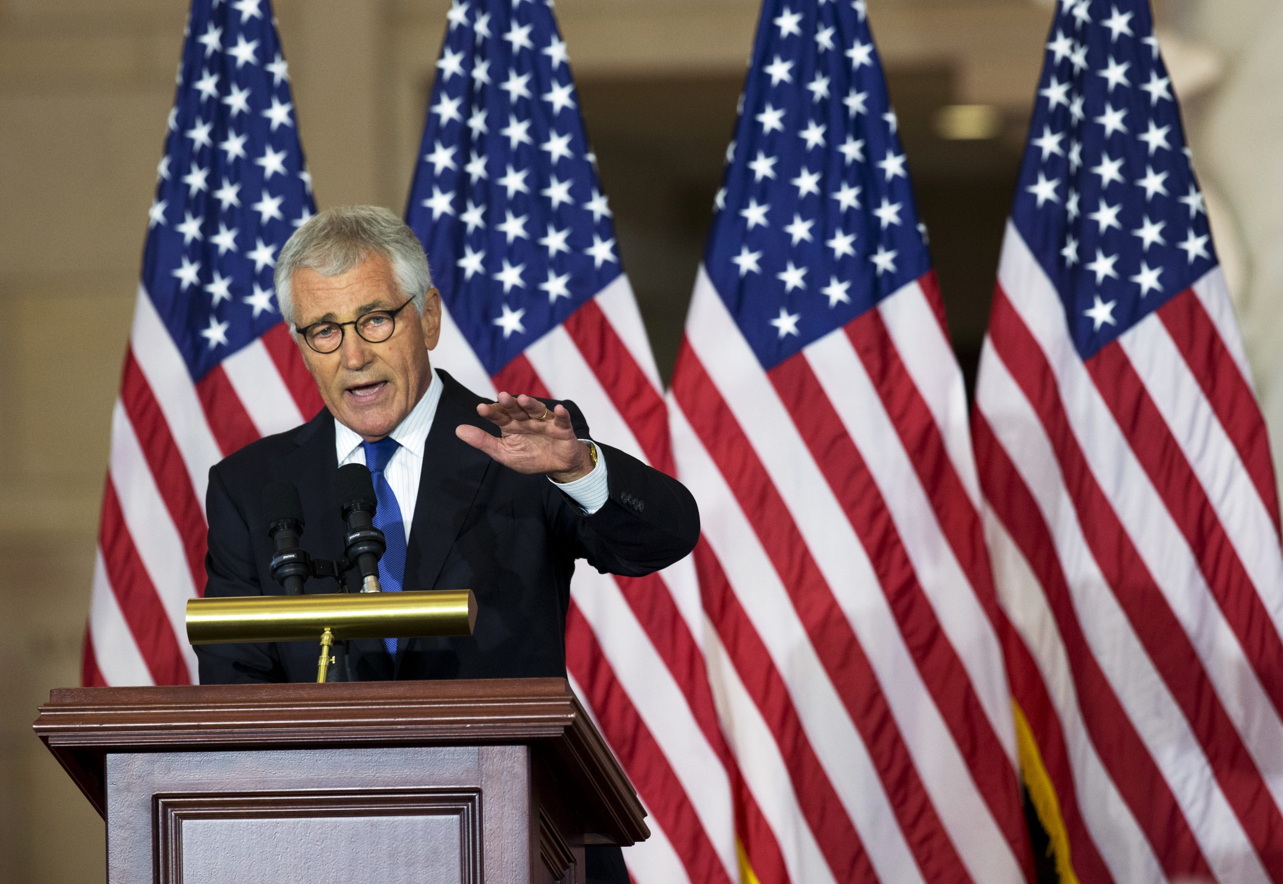 Hagel: Congress not voting on war authorization is ‘dishonest’