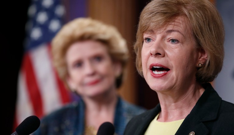 The share of federal dollars would increase under Sen. Tammy Baldwin's, D-Wis., bill. (AP Photo/Alex Brandon)
