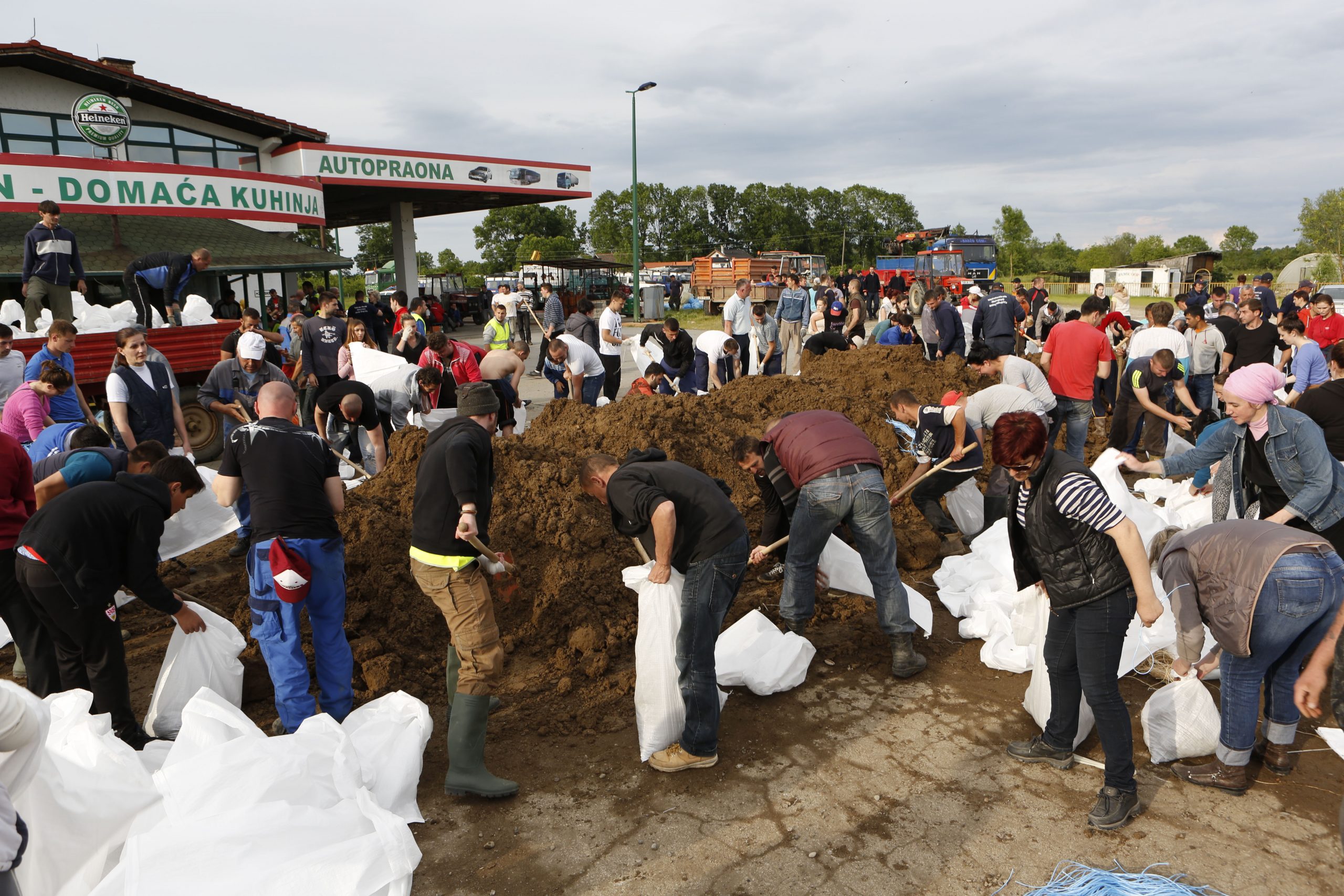 Bosnia floods trigger landslides, unearth mines