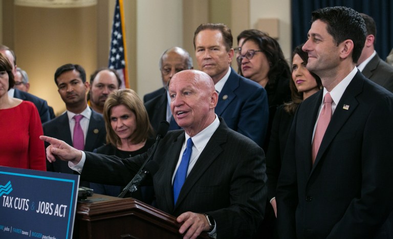 Fifty-three Republican representatives told House Speaker Paul Ryan and Ways and Means Chairman Kevin Brady to 