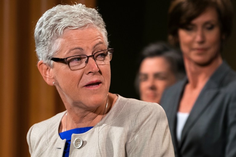 EPA Administrator Gina McCarthy has not 