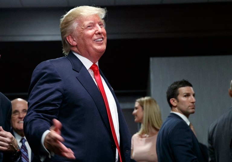 Republican presidential candidate Donald Trump will no longer block certain reporters and news outlets from covering his campaign events. (AP Photo/Evan Vucci)