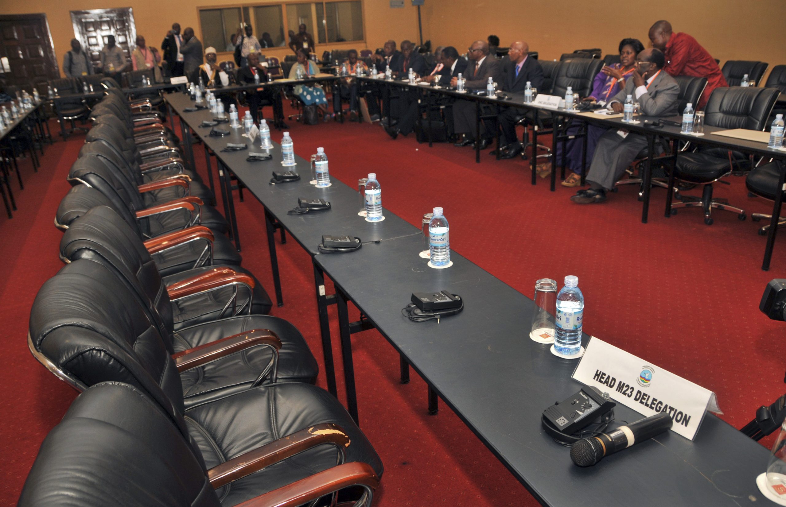 Congo rebels return to peace talks