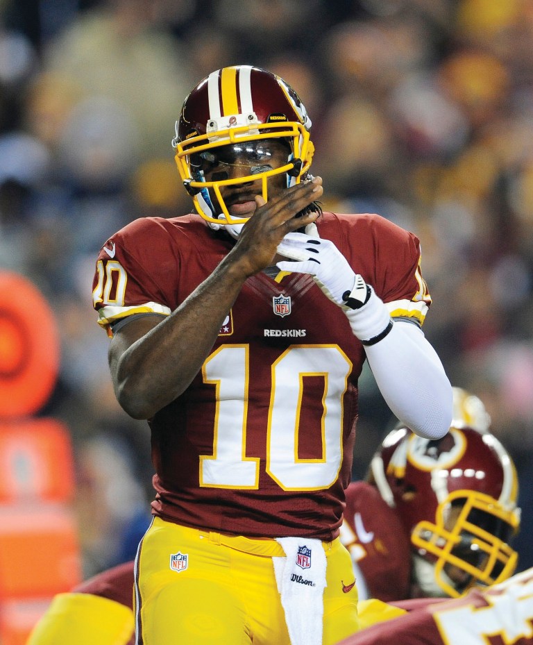 Patrick McDermott/Getty Images
Robert Griffin III is ahead of schedule in his rehabilitation, according to the doctor who performed the surgery on his knee.