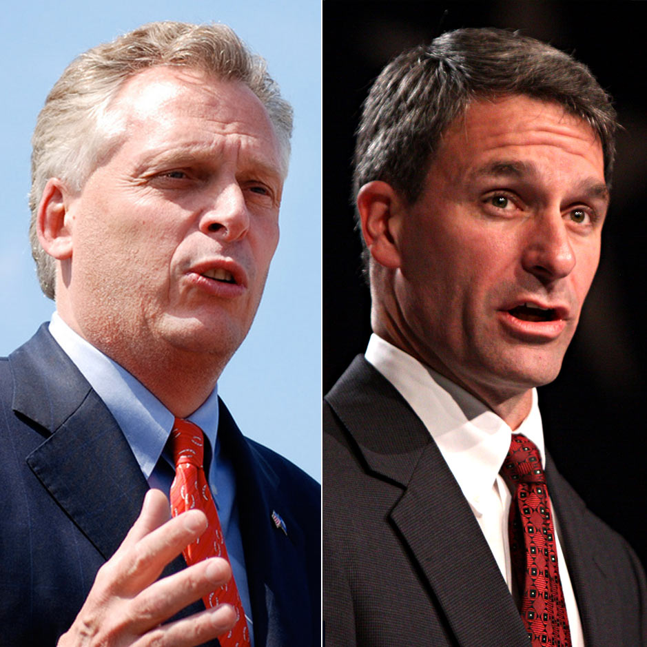 Rasmussen Poll: McAuliffe Leads Cuccinelli By 7
