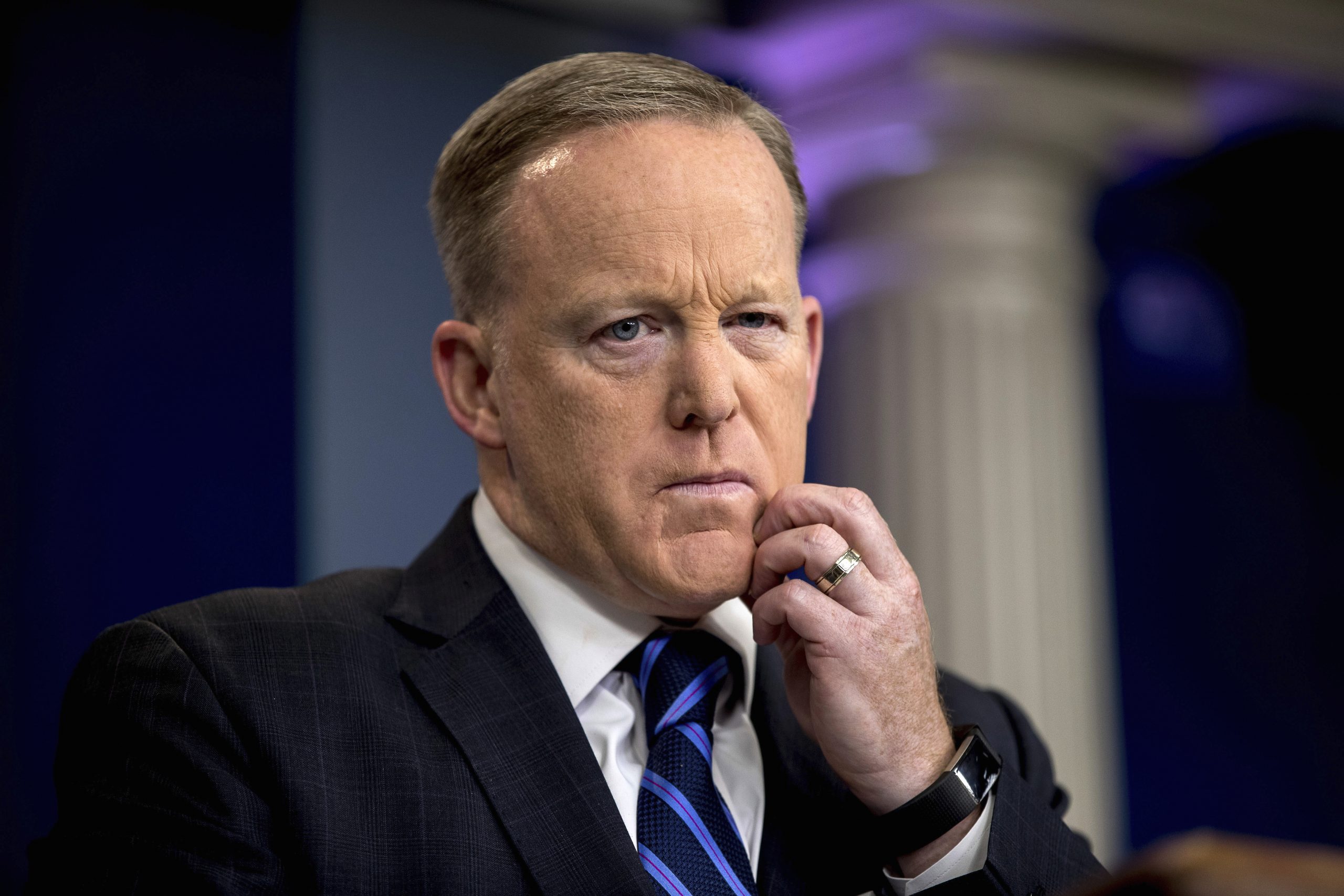 Sean Spicer is wrong. Article II doesn’t permit Trump to circumvent Congress and go to war
