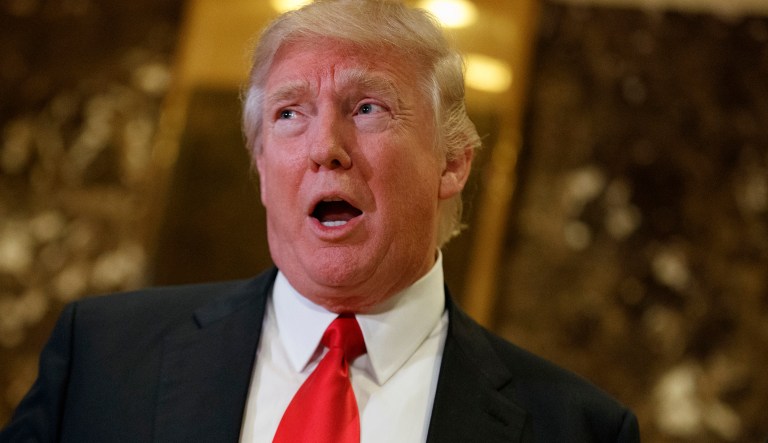 Trump temporarily threw the process into chaos Thursday morning when he tweeted his displeasure with the provision of the continuing resolution that funds CHIP. (AP Photo/Evan Vucci)