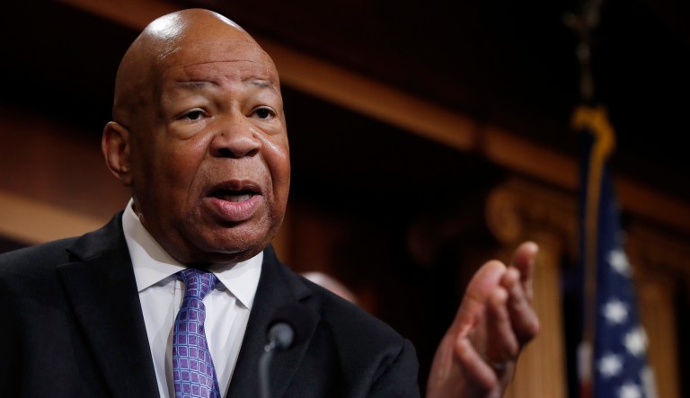 Rep. Elijah Cummings, D-Md., would like to see D.C. Court of Appeals Judge Merrick Garland or former GOP Rep. Mike Rogers as the next director of the FBI. (AP Photo/Manuel Balce Ceneta)