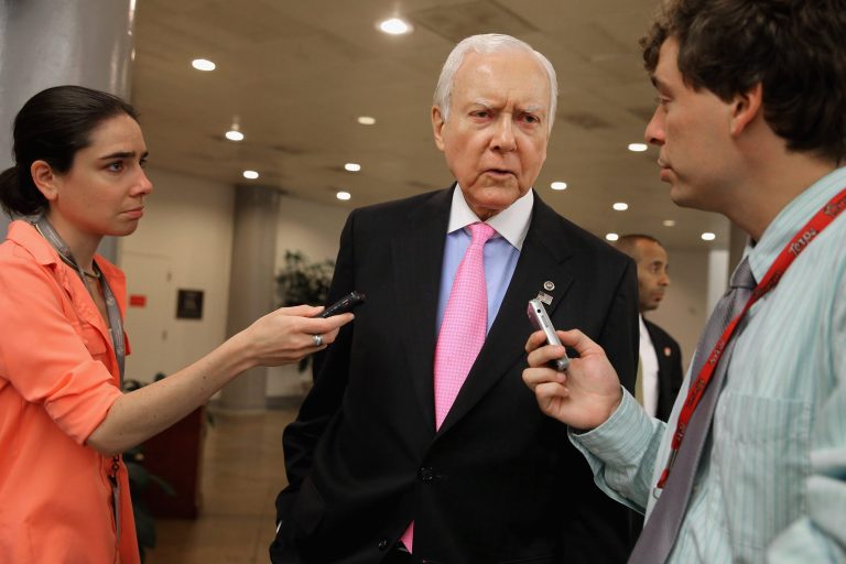 Sen. Orrin Hatch, R-Utah, on Monday demanded an investigation by a federal watchdog on Obamacare enrollees who received advanced tax credits but didn't file their taxes.Â (Photo by Chip Somodevilla/Getty Images)