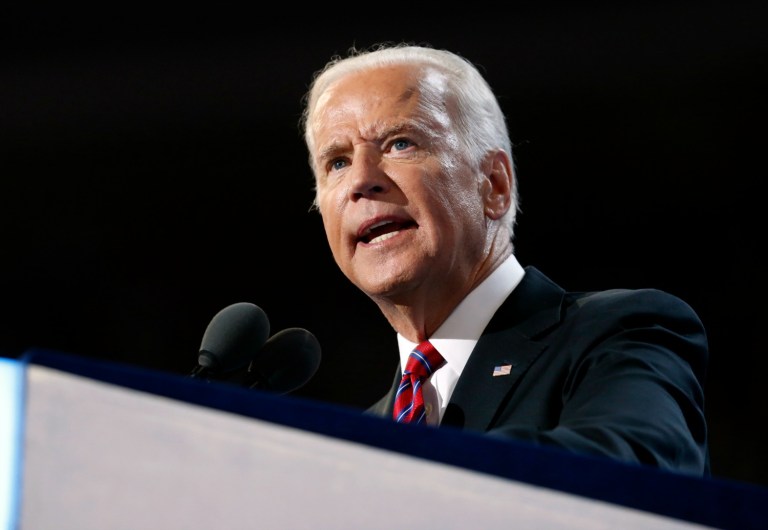 Joe Biden will leave public office after 44 years to focus on cancer research. (AP Photo/Carolyn Kaster)