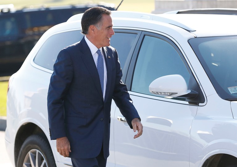 Romney has certainly made his share of mistakes, but in refusing to renounce his moral reservations about Trump as though he had been misleading people with some kind of political hyperbole, he showed that there was a limit to how far he'd go in the quest for power. (AP Photo/Carolyn Kaster)