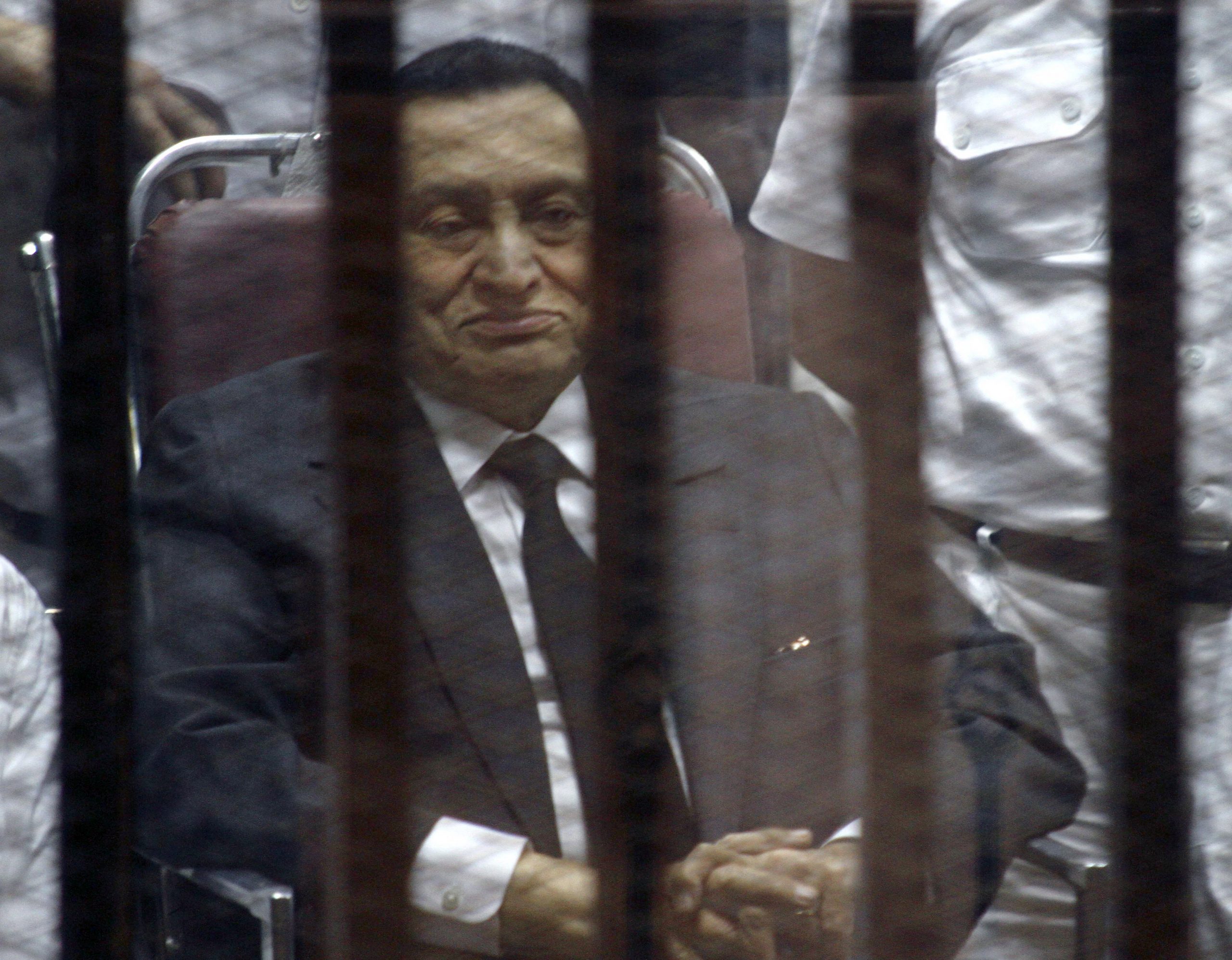 Egypt’s Mubarak convicted of graft, gets 3 years