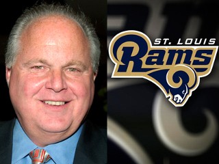 The media sneered when conservative radio host Rush Limbaugh tried to be part of a group eyeing the St. Louis Rams. AP Photos