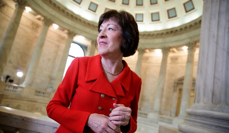 Sen. Susan Collins has said she is weighing a gubernatorial run. (AP Photo/J. Scott Applewhite)