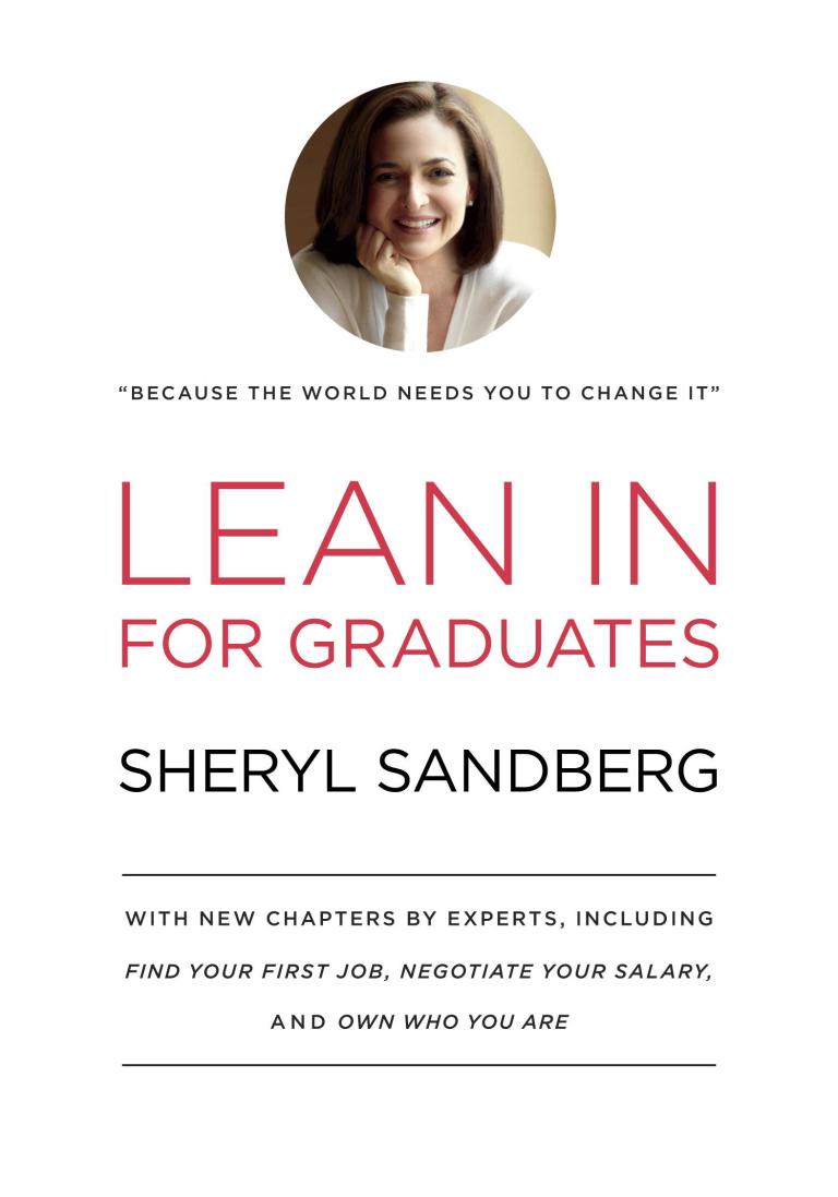 Sandberg back with new ‘Lean In’ for graduates