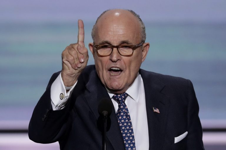 Rudy Giuliani suggested that Hillary Clinton 