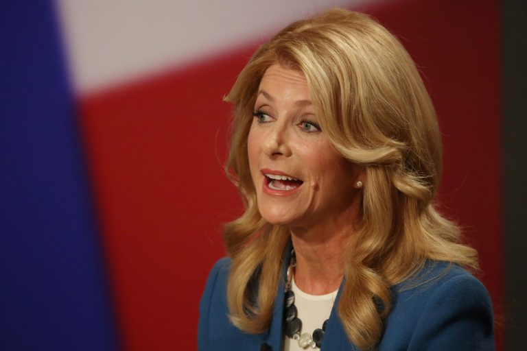 TexasÂ Democratic Gubernatorial candidateÂ Wendy Davis responds to a question during the final gubernatorial debate in a KERA-TV studio in Dallas on Sept. 30. (AP/The Dallas Morning News, Andy Jacobsohn)
