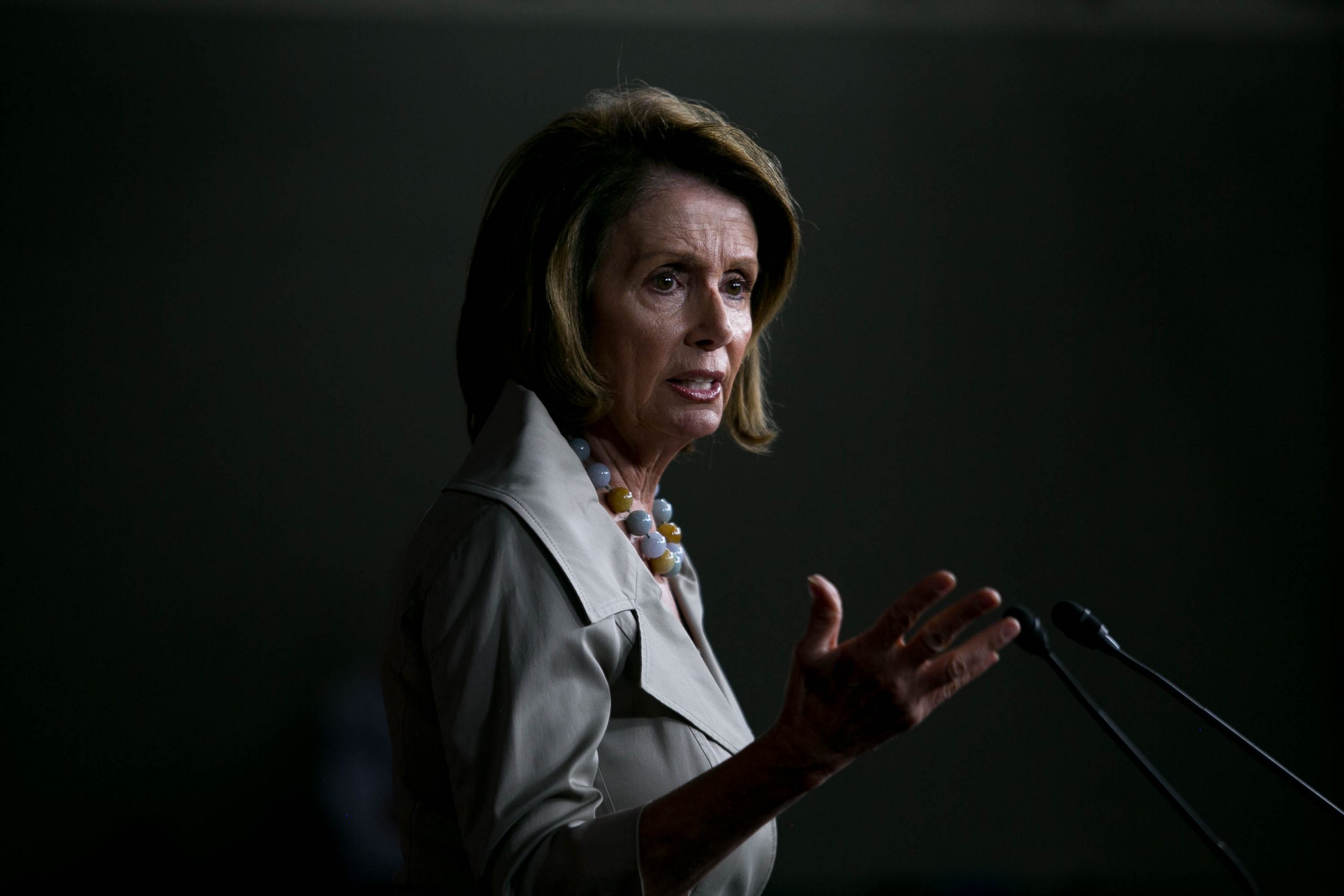 With GOP split, Pelosi wields power on budget
