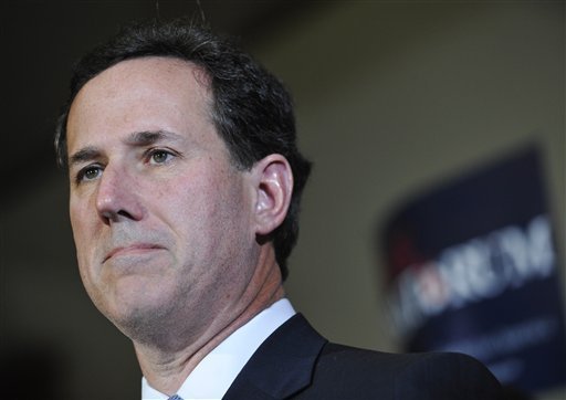 Santorum advanced his profile, even in losing