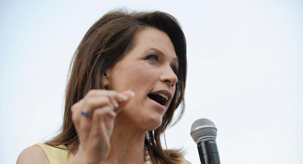 Bachmann blasts Herman Cain’s ‘flip flops’