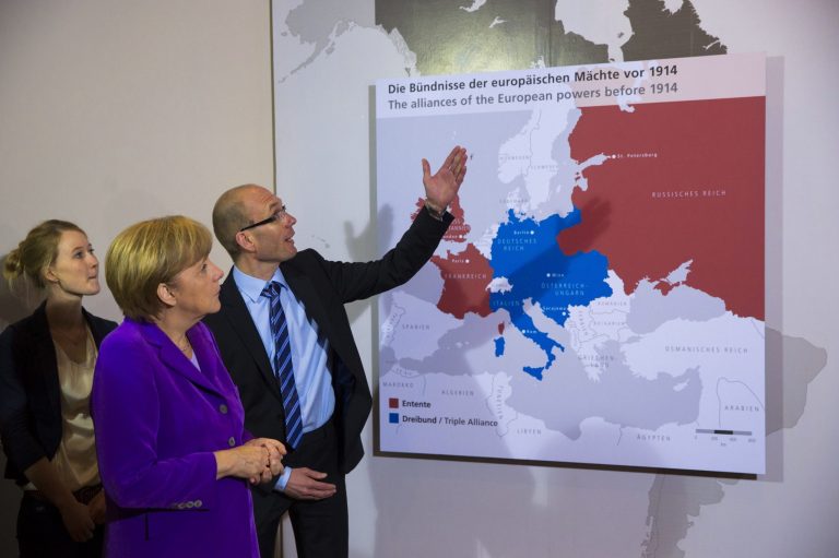 For Obama, Putin, Merkel: WWI is family history