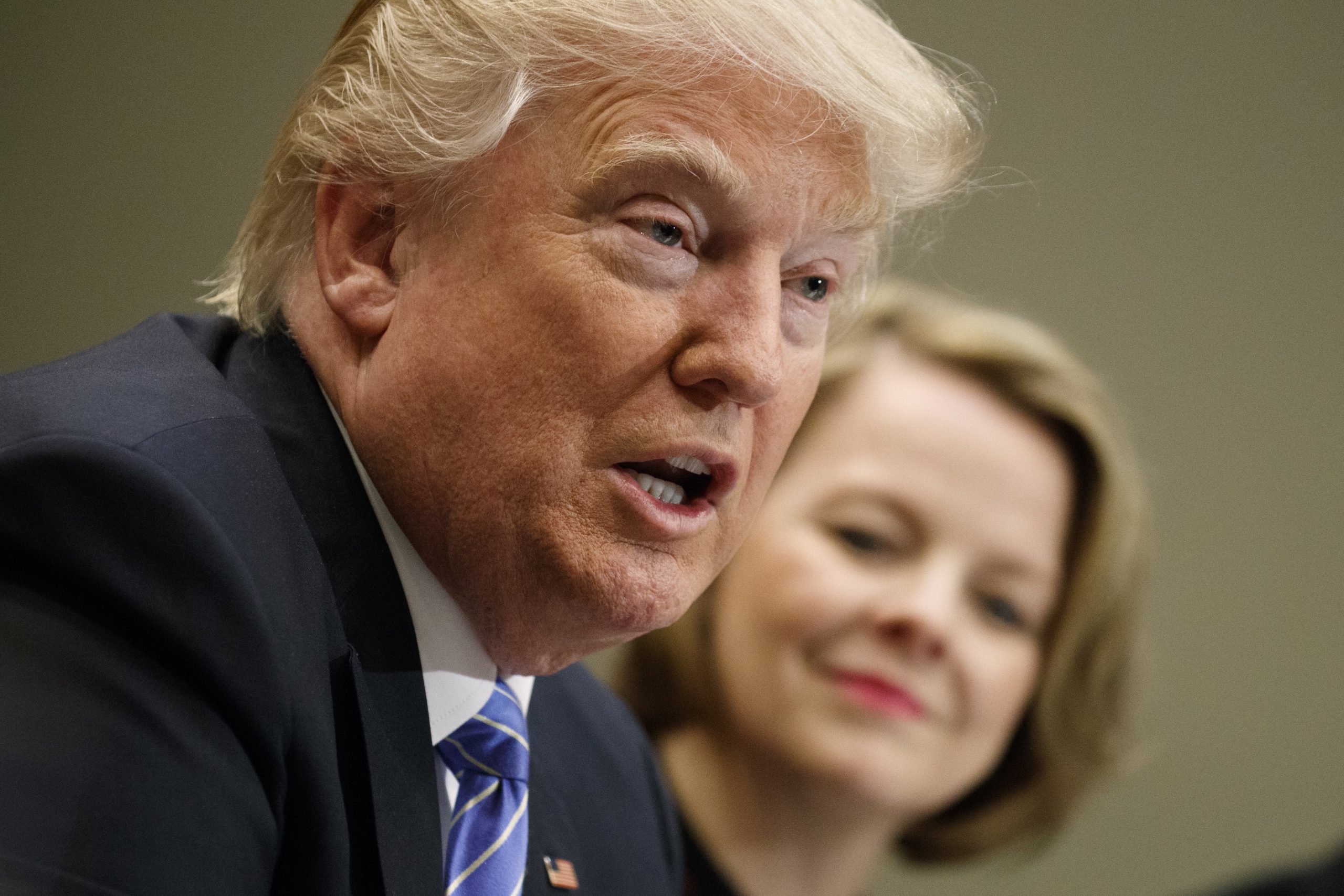 Trump promises to catch ‘low-life leakers’