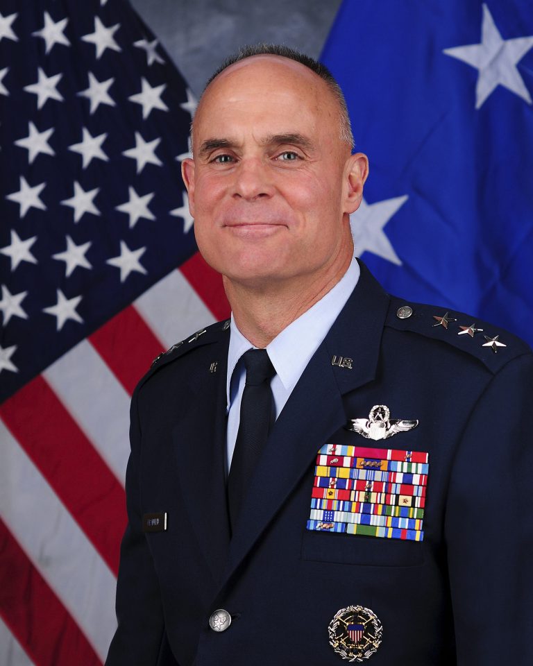 FILE - This undated file photo provided by the U.S. Air Force shows Lt. Gen. Craig Franklin. Franklin, the Air Force commander whose decision to overturn a sexual assault conviction led to major changes in military policy has decided to retire. Air Force officials said Franklin was retiring after more than 32 years. (AP Photo/U.S. Air Force, File)