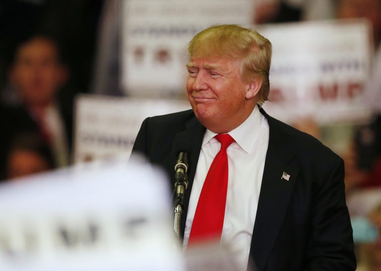 Republican presidential candidate Donald Trump. (AP Photo/Brynn Anderson)