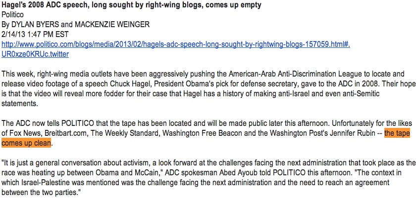 <i>Politico</i>‘s Aggressively Stupid Story on Conservative Reporters