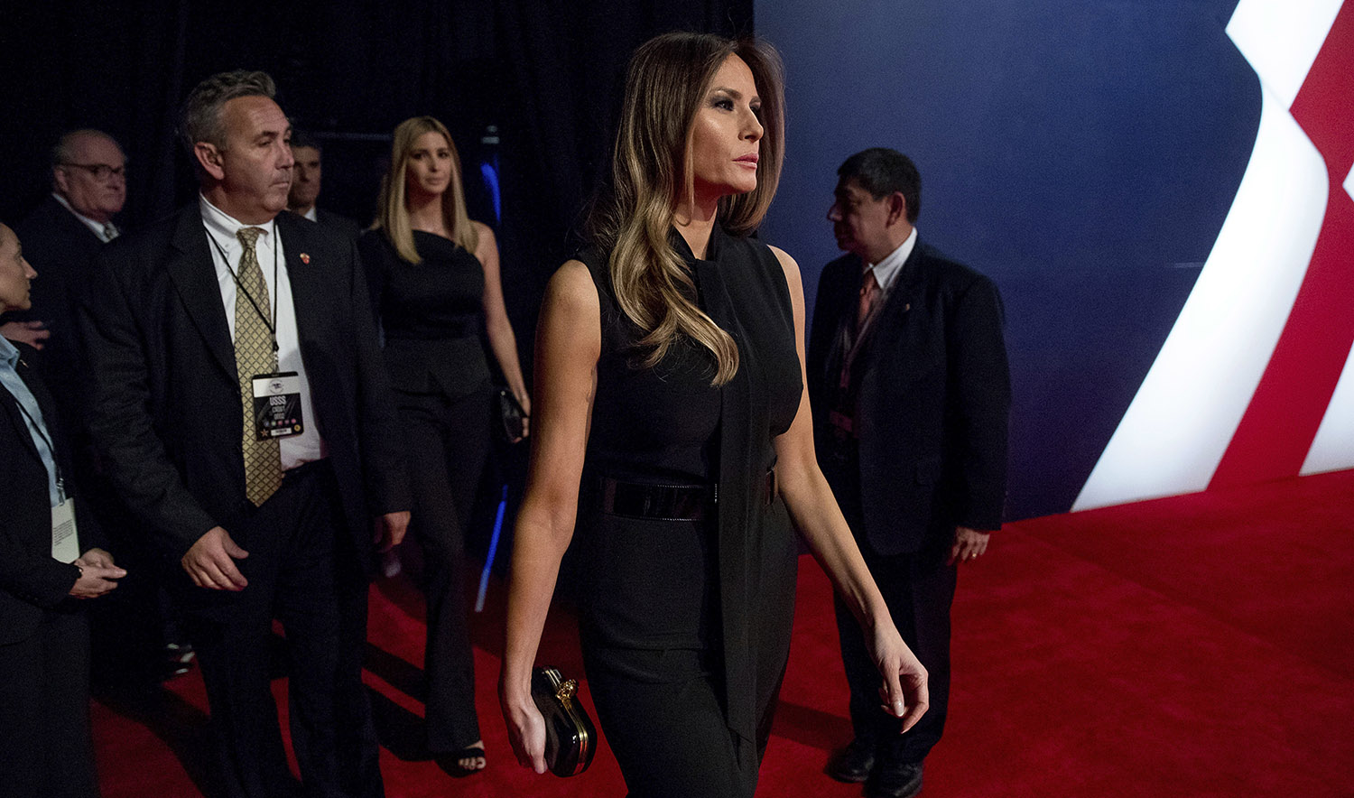 Melania Trump to deliver a speech in Philadelphia