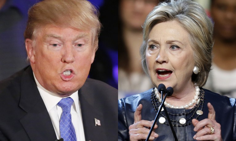 Donald Trump on Wednesday accused Hillary Clinton of being a 