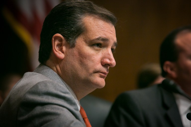 Sen. Ted Cruz, R-Texas, questioned the constitutionality of Obamacare in a new report due to the delay in some of its provisions. (Examiner File/Graeme Jennings)