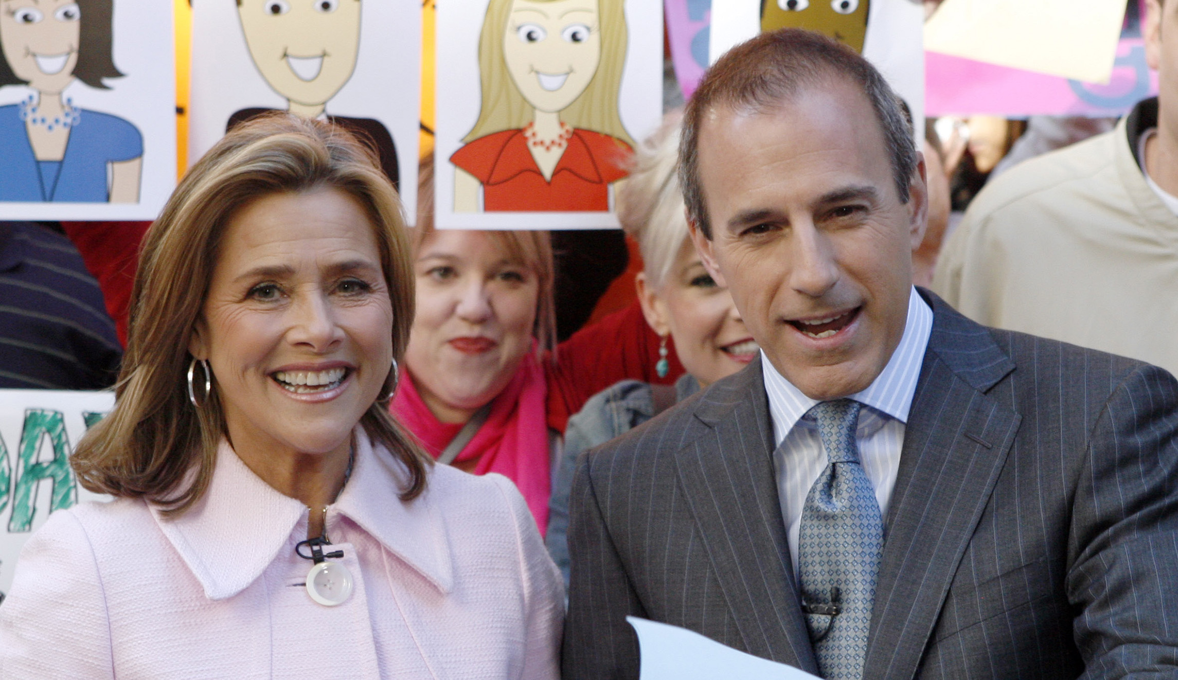 Matt Lauer in 2016: Meredith Vieira and I have a ‘kiss on the lips’ relationship