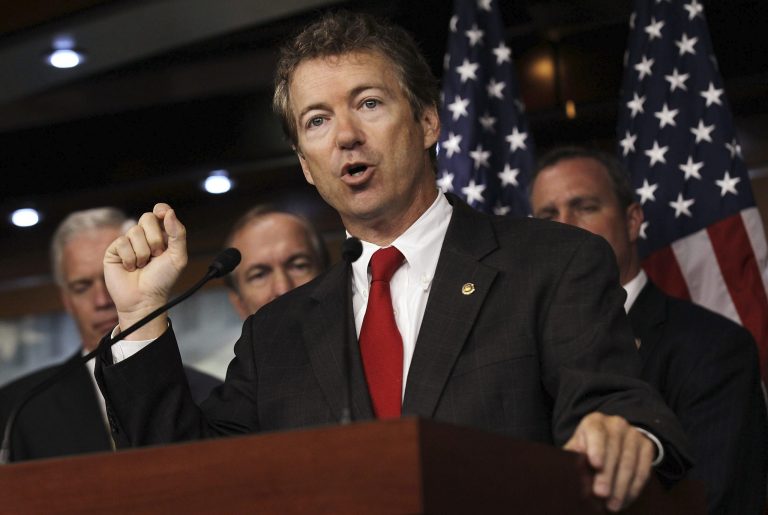 Sen. Rand Paul, R-Ky., unveiled a 