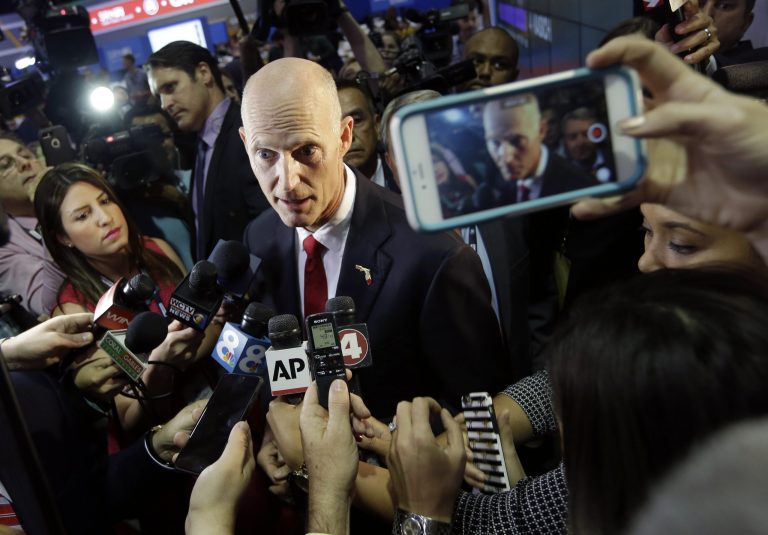 Florida Gov. Rick Scott predicted a 