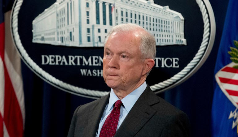 Attorney General Jeff Sessions said he will continue in his job 