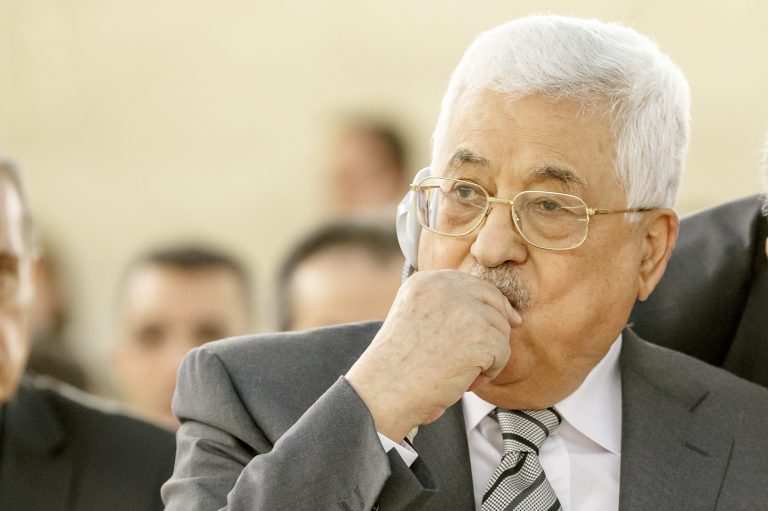 The president has already distanced his administration's stance toward the Palestinian state. (Salvatore Di Nolfi/Keystone via AP)