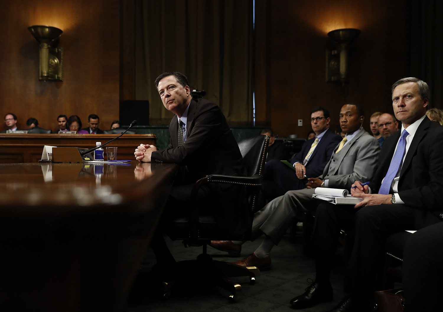 Republicans reserving judgment on Trump until Comey testimony