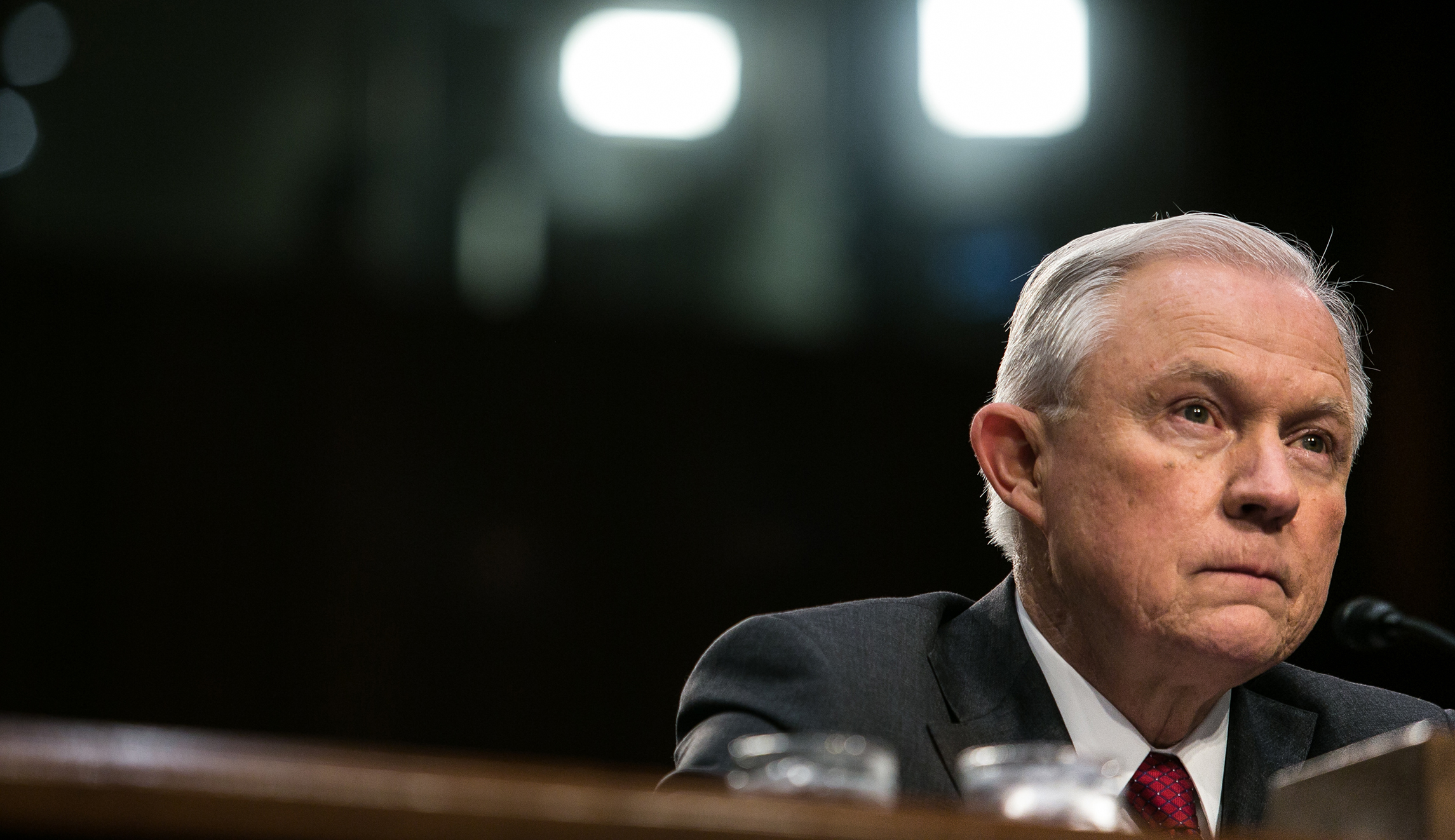 After months of silence, Jeff Sessions is raging in front of the Senate Intelligence Committee